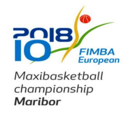 Evropsko veteransko prvenstvo v košarki 2018 - Maribor